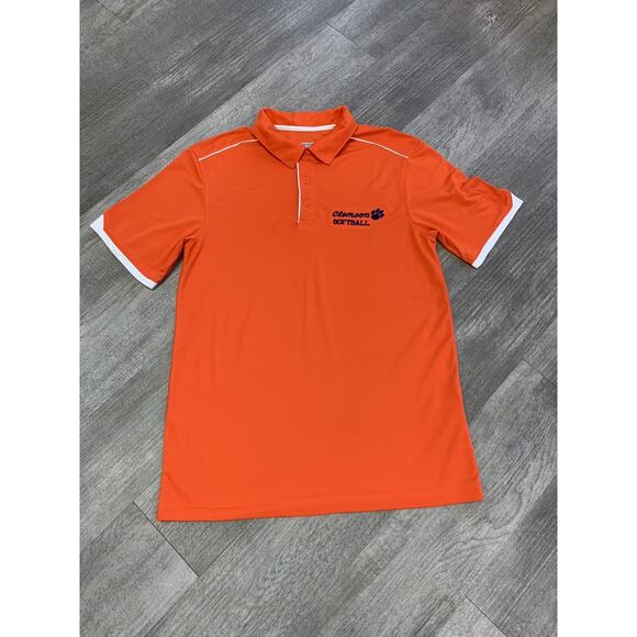 Clemson‎ University SOFTBALL Polo Womens small polo by Augusta Sportswear - Picture 1 of 5